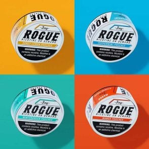 Rogue Nicotine Pouches – Tobacco-Free Nicotine 3mg