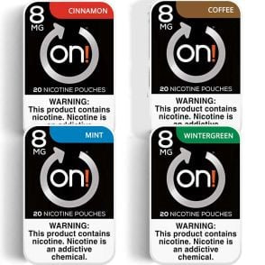 On! Nicotine Pouches – 8mg Tobacco-Free Nicotine (20t Tin)