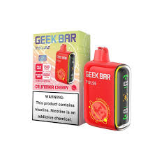 Geek Bar Pulse Disposable Vape – 15000 Puffs, Dual Mesh Coil, Rechargeable